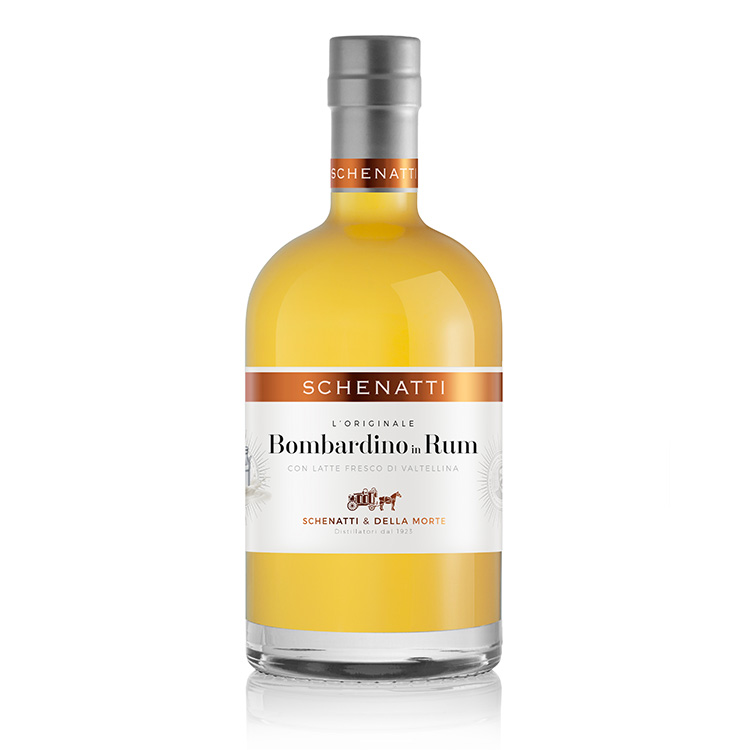 Liquore Bombardino in rum