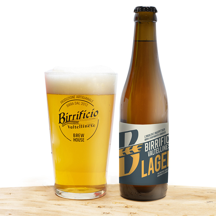 Birre artigianali  Birra LAGER Birrificio Valtellinese 33 cl Acquista  online